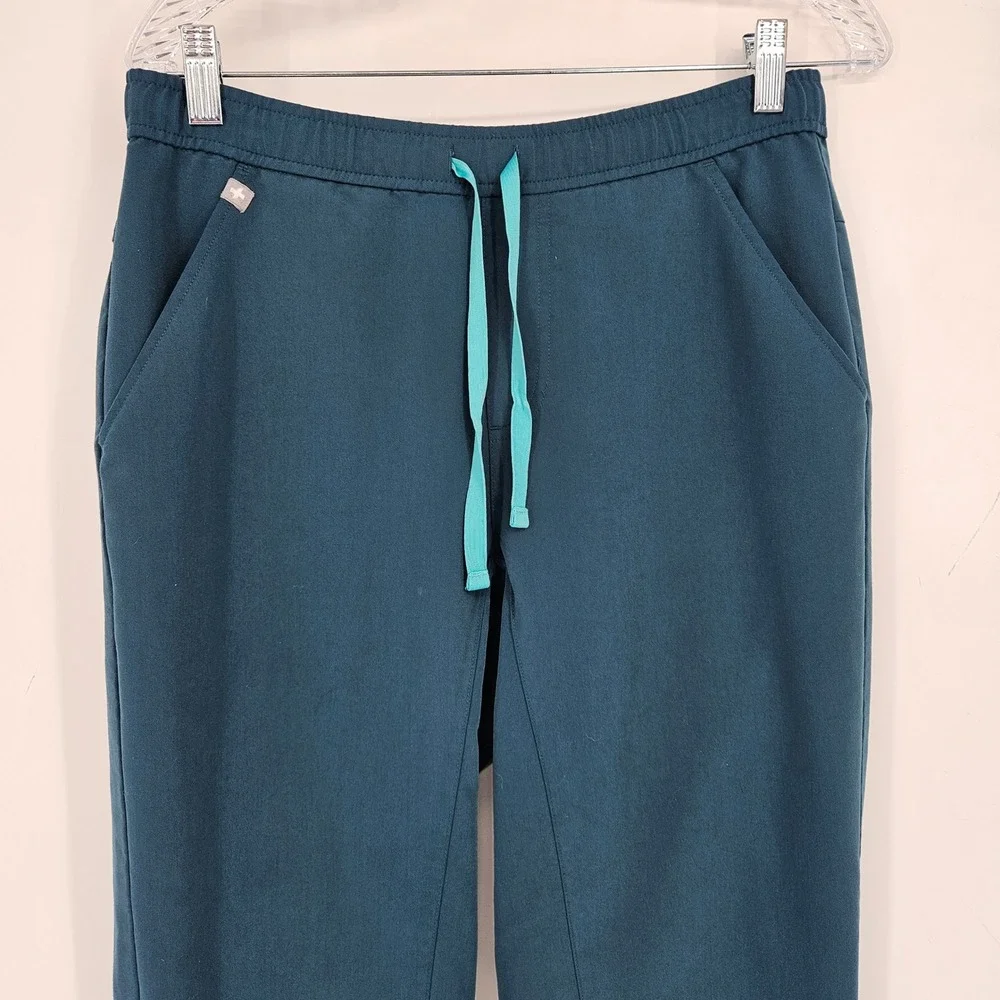 Figs Scrub Pants Mens Small Tansen Jogger Healthcare Uniforms Caribbean Blue